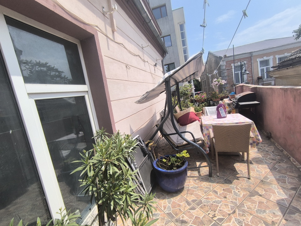 CENTRU VECHI (COD03) - Apartament boem cu terasa si balcon ! - foto 15