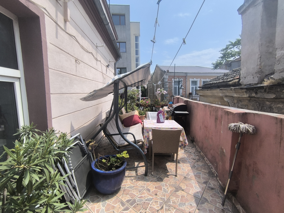 CENTRU VECHI (COD03) - Apartament boem cu terasa si balcon ! - foto 16