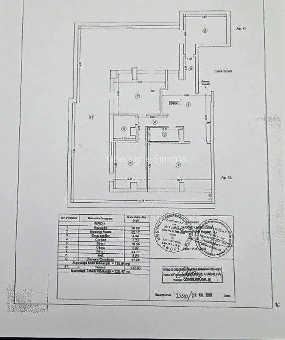 TOMIS NORD (COD 10) - Birou penthouse de inchiriat - foto 11