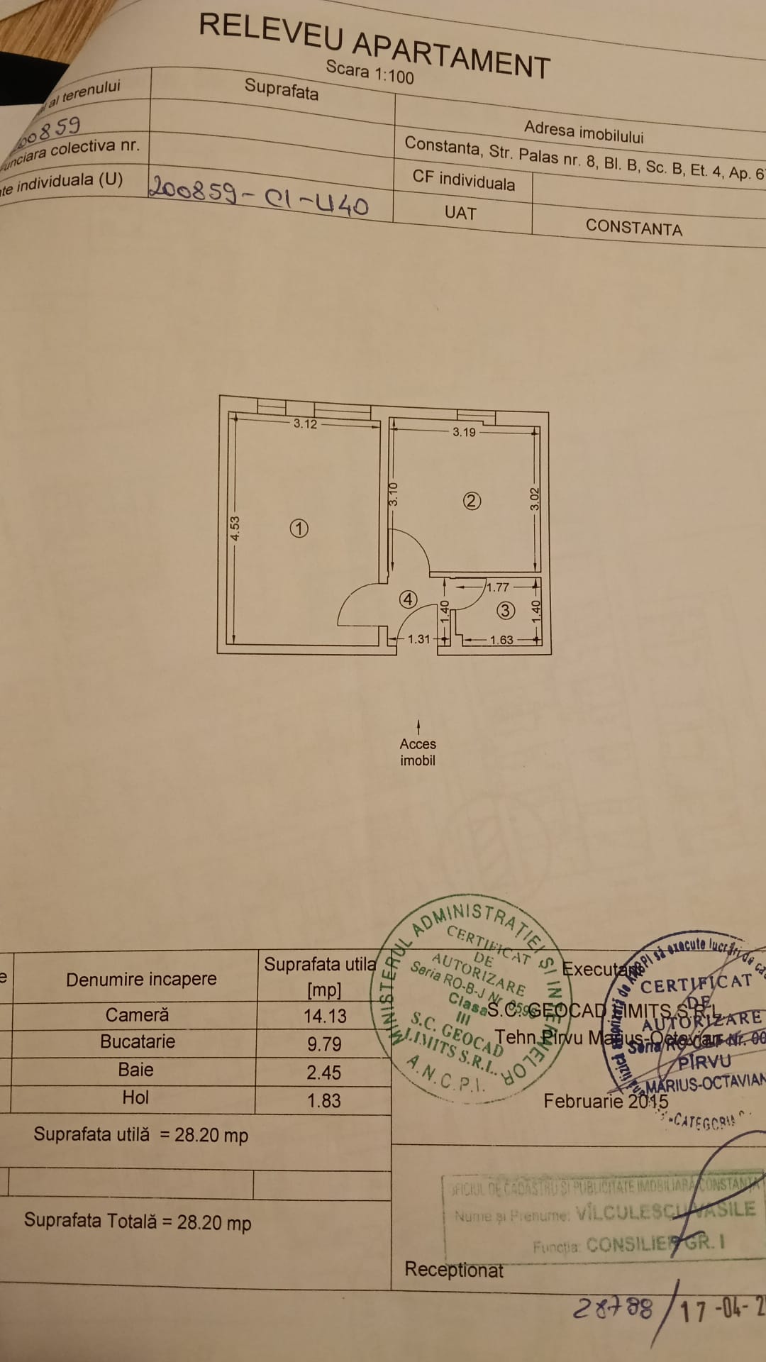Garsoniera de vanzare - Zona Palas ( cod 012 ) - foto 11