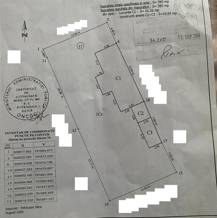 FALEZA NORD-TEREN 390 MP-IDEAL INVESTITIE