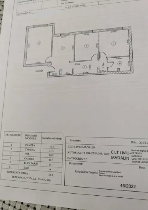 Apartament 3 Camere - Zona Anda - Parter - Mobilat - Centrala Pe Gaze