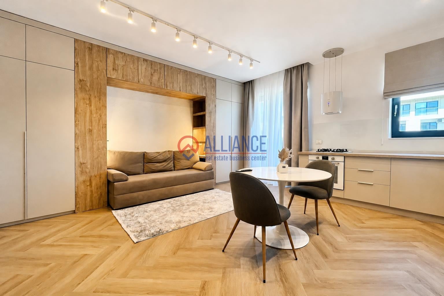 Tomis Nord, Aviatori Residence IV: studio mobilat la 1 minut de Campus - Imagine principala