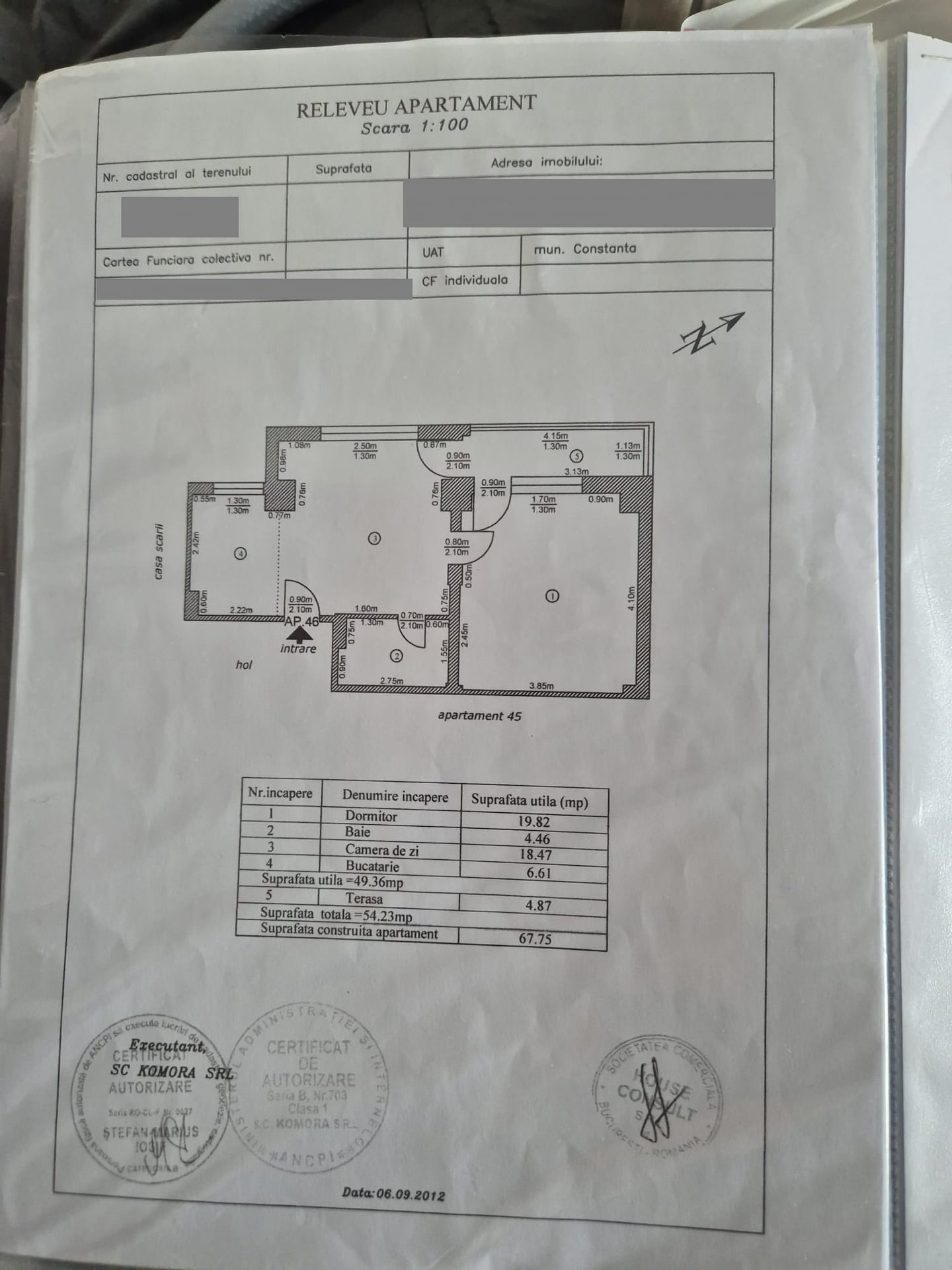 Energia, apartament 2 camere cu balcon și vedere superba de la etajul 7