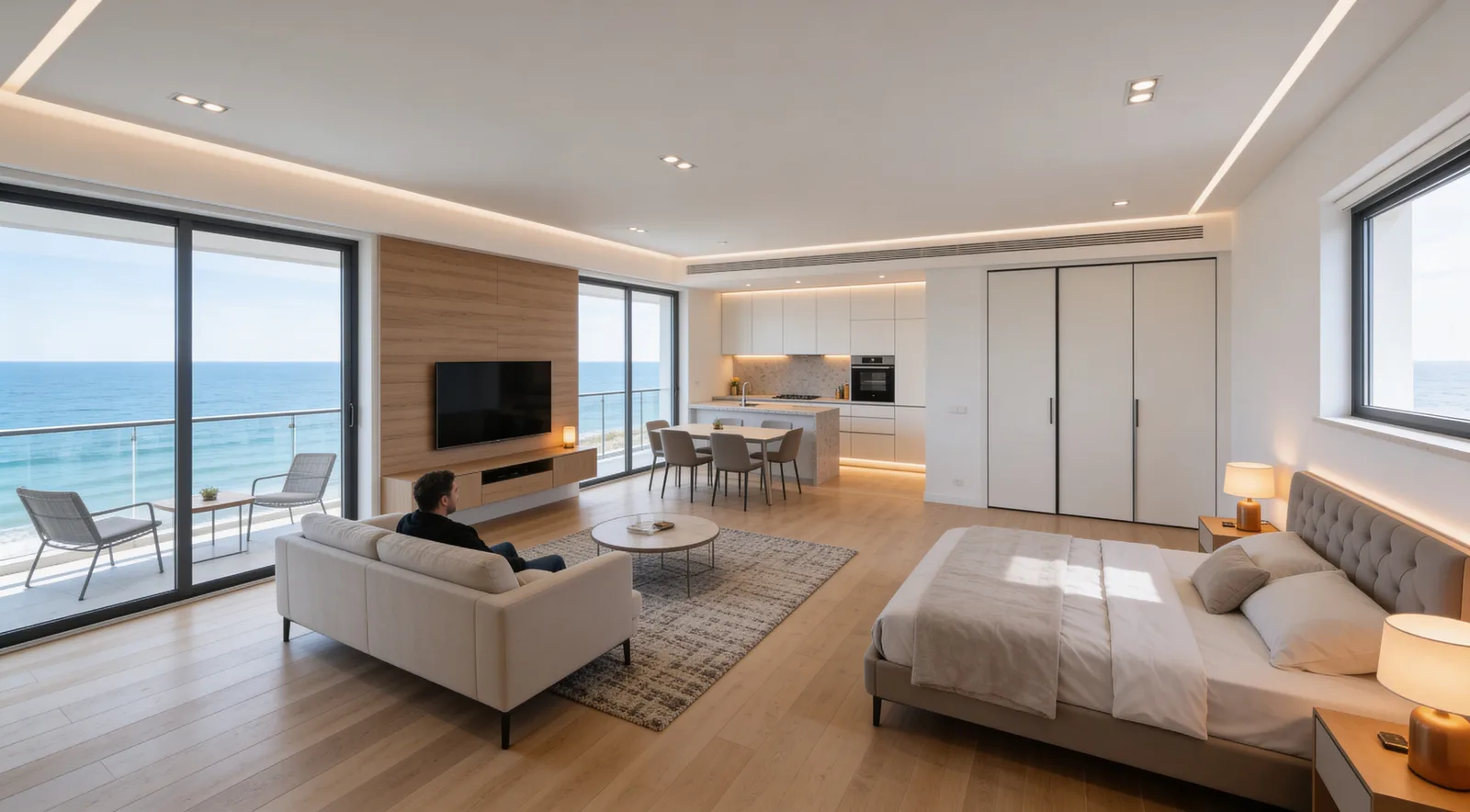 COSTINESTI( COD 05) - Apartament Premium cu Vedere Frontală la Mare - foto 3