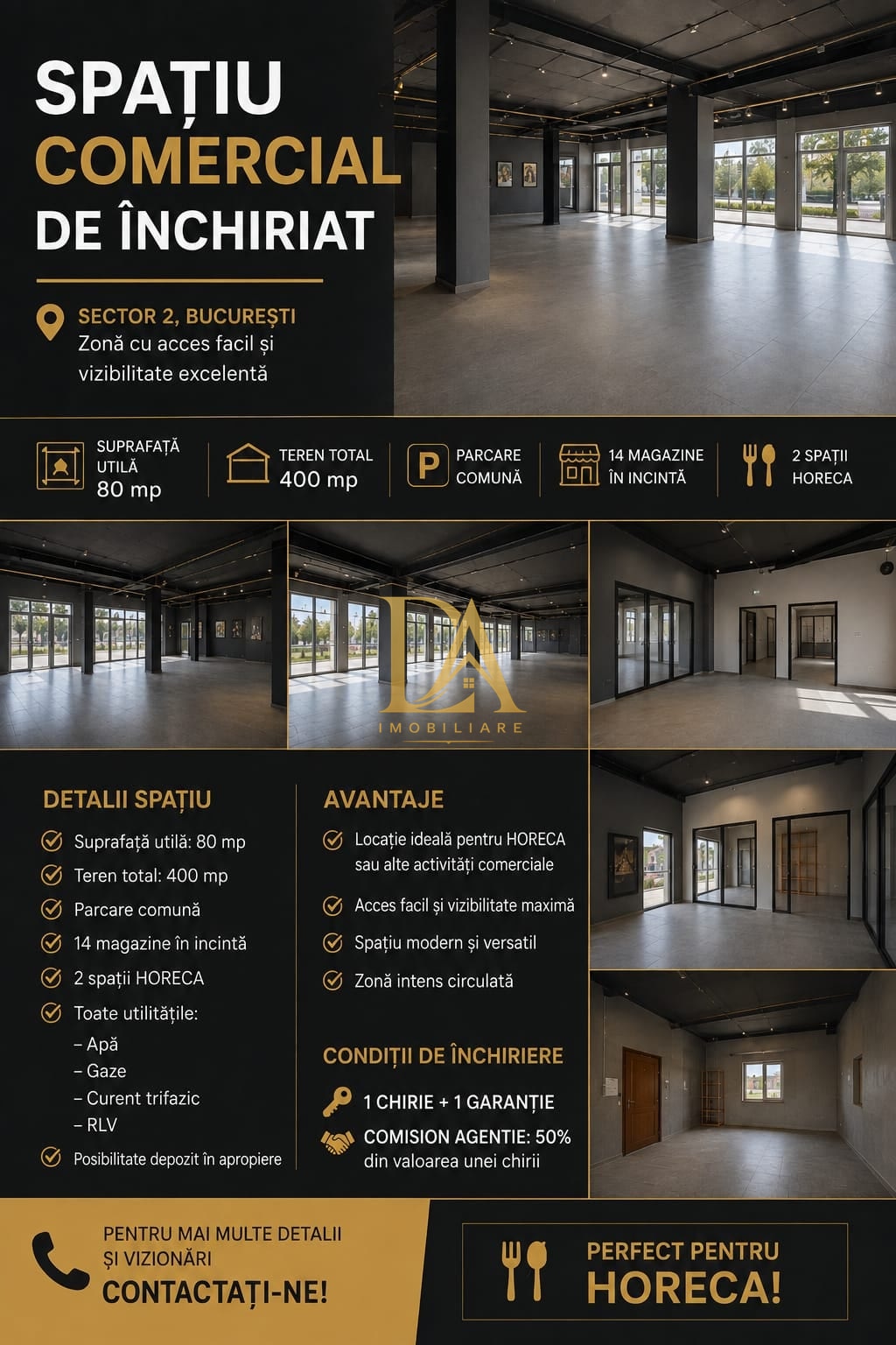 Spațiu comercial de închiriat Colentina  – ideal HORECA - Imagine principala