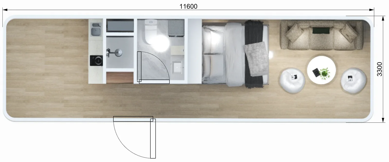 CAPSULE SMART HOUSES - (Cod 01) Revoluția Locuirii Moderne! - foto 12
