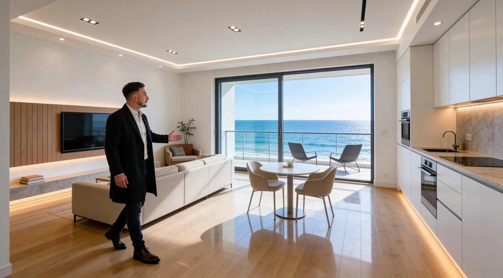 COSTINESTI( COD 05) - Apartament 3 Camere cu Vedere Frontală la Mare - foto 4