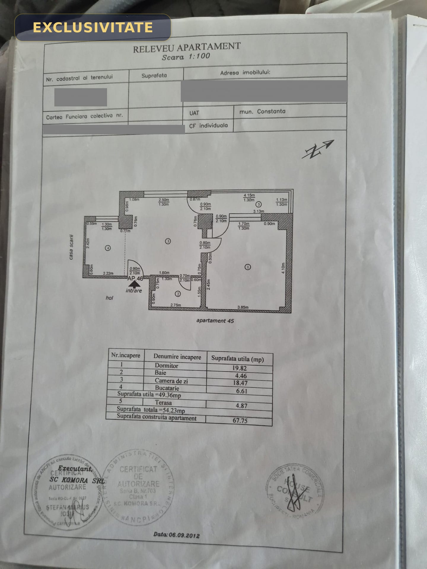 Energia, apartament 2 camere cu balcon și vedere superba de la etajul 7