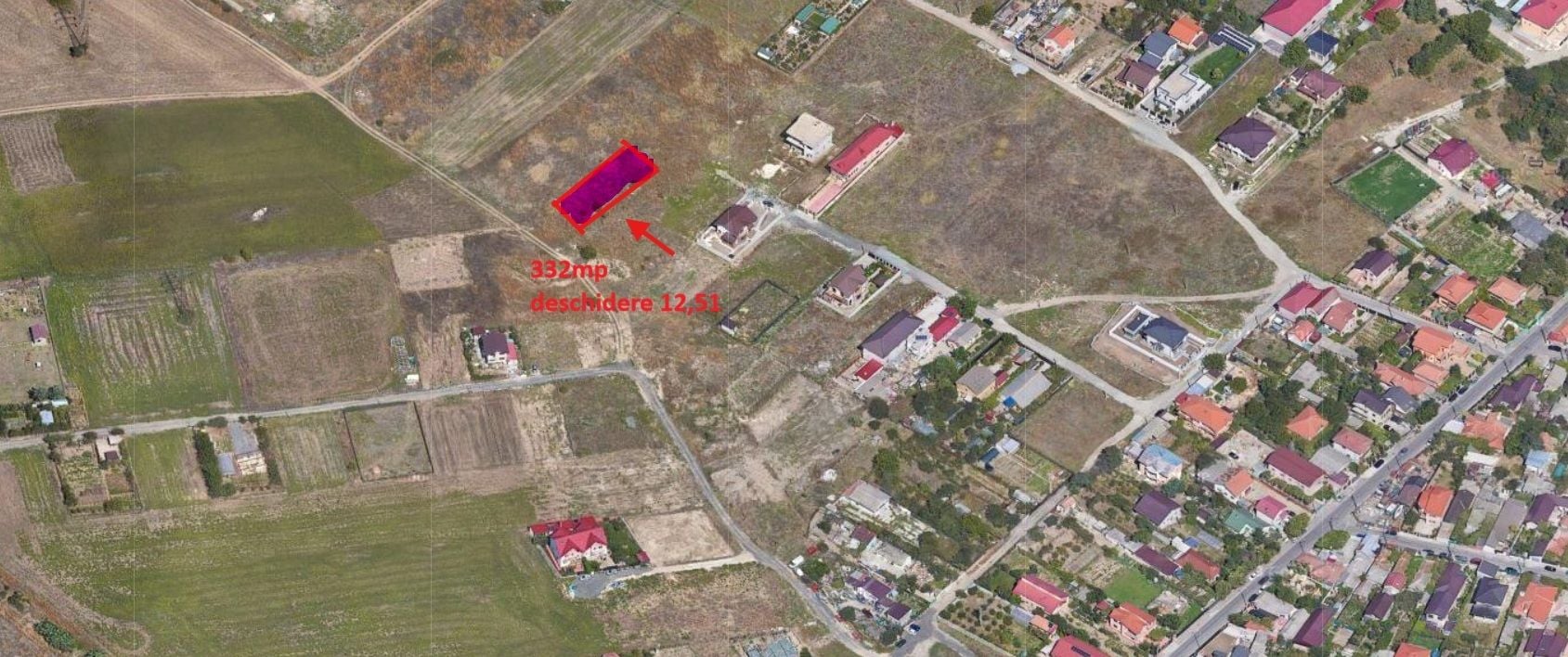Ideal investitie-Vila Cucoanei - Teren intravilan 330mp deschidere 12.5m - foto 4