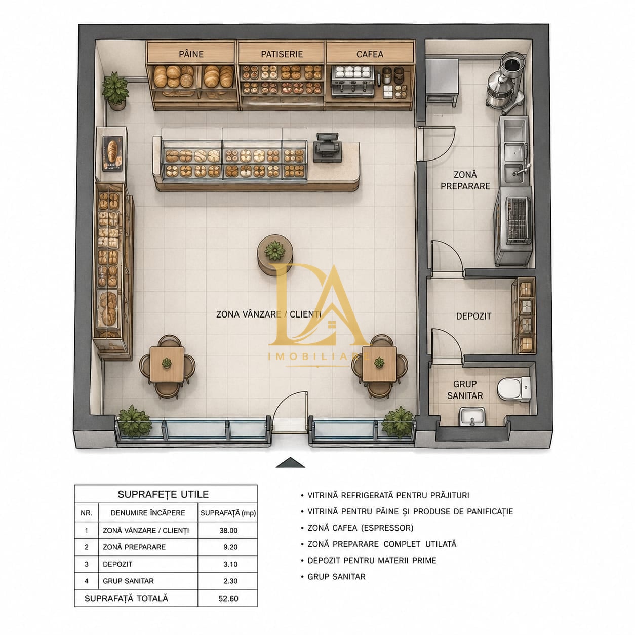 Spațiu Comercial Stradal de Închiriat – 40 mp Timpuri Noi - Imagine principala