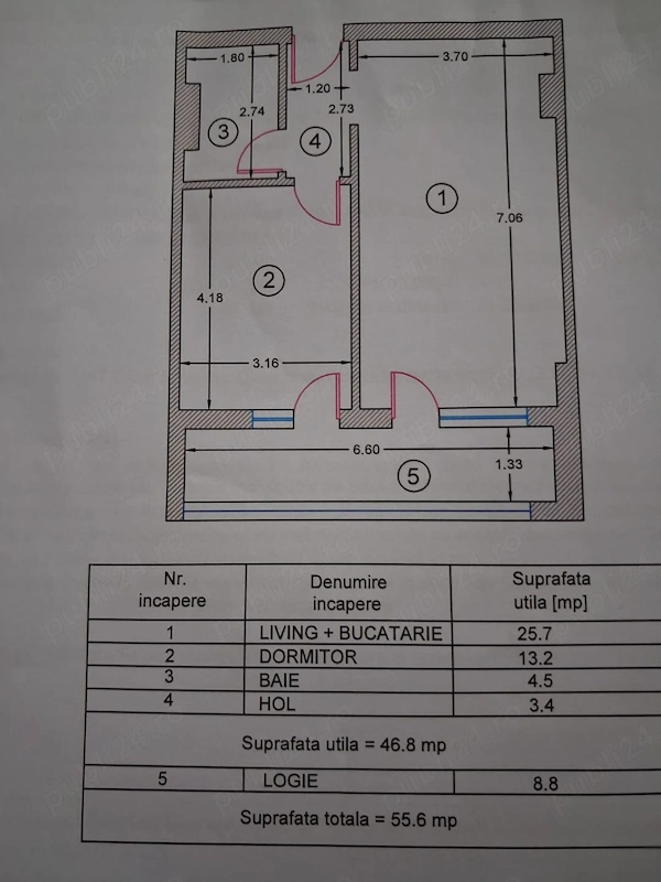 Grand Via -Apartament 2 camere etaj 1, bloc NOU - foto 3