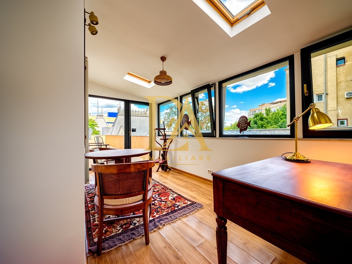Apartament  cu terasă– 1 min Metrou Piața Romană | 95 mp - foto 7
