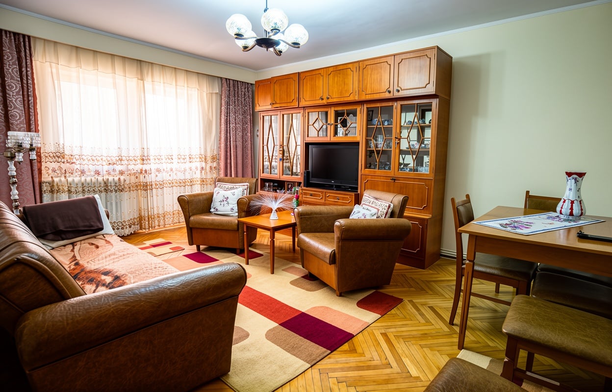 Apartament 4 camere, etaj 2 din 3,central_George Enescu