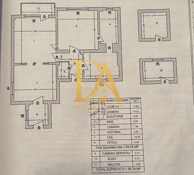 Apartament cu 3 camere Gara de Nord (FARA RISC) de vanzare - foto 7