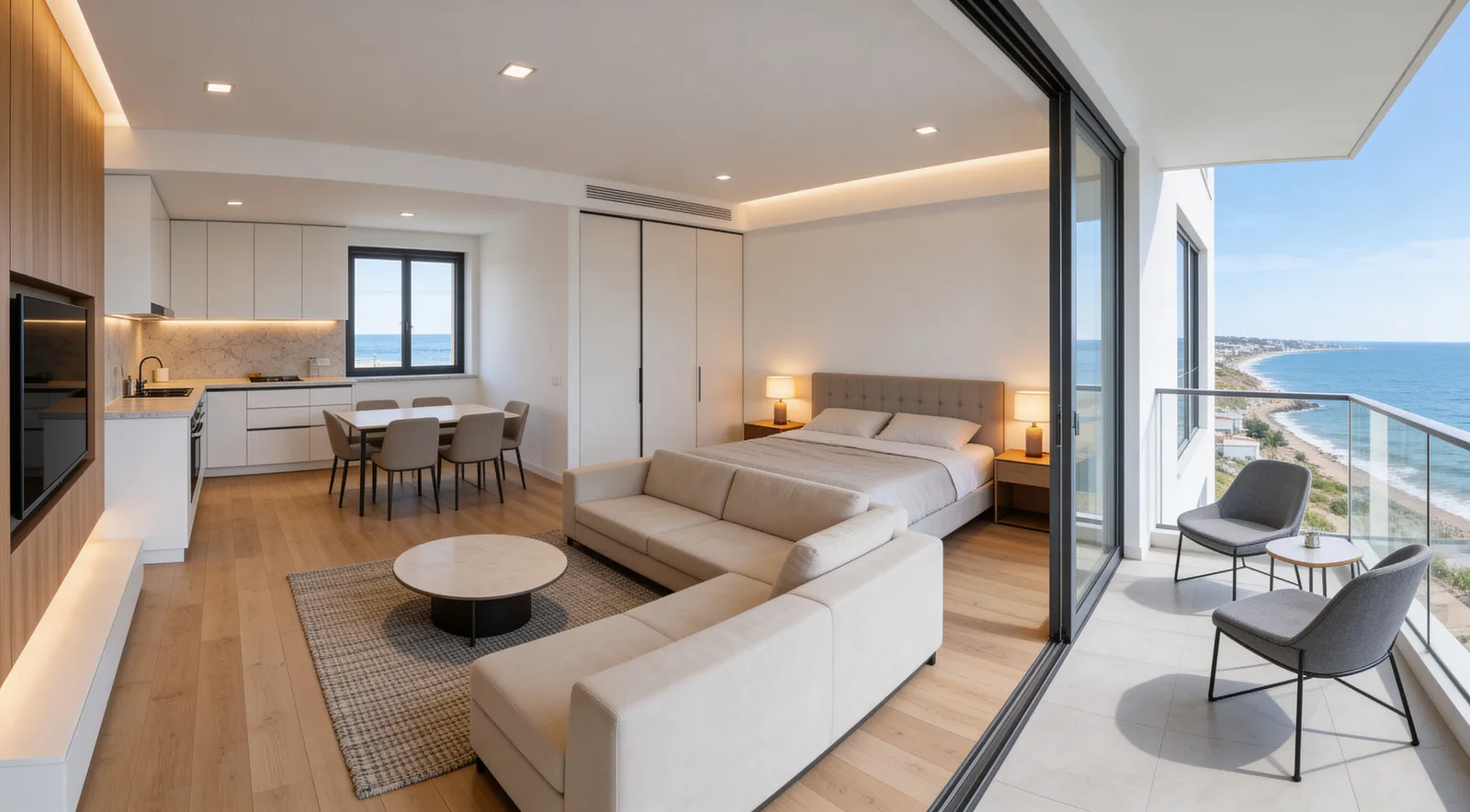 COSTINESTI( COD 05) - Apartament 3 Camere cu Vedere Frontală la Mare - foto 10