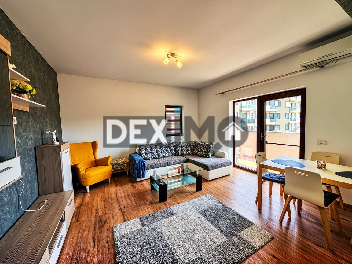 APARTAMENT 2 CAMERE MOBILAT COMPLET, MAMAIA NORD