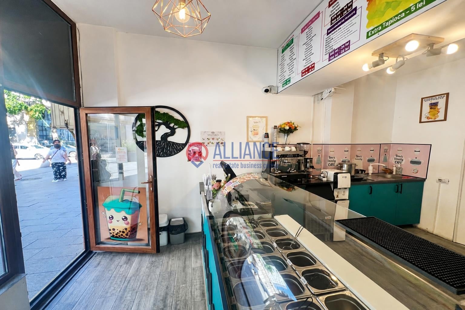 CENTRU - Afacere la cheie bubble tea în franciză,complet utilat - foto 5