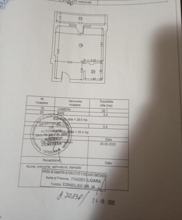 Garsoniera La Malul Marii - Zona Lidl 