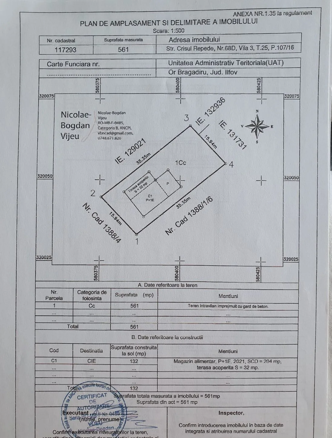 Casă 4 camere, Bragadiru, 160 mp utili, teren 561 mp, construită în 2021 - foto 21