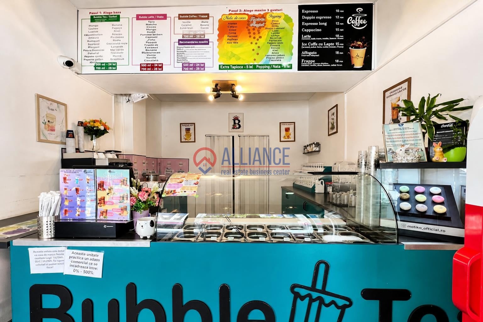 CENTRU - Afacere la cheie bubble tea în franciză,complet utilat - foto 3