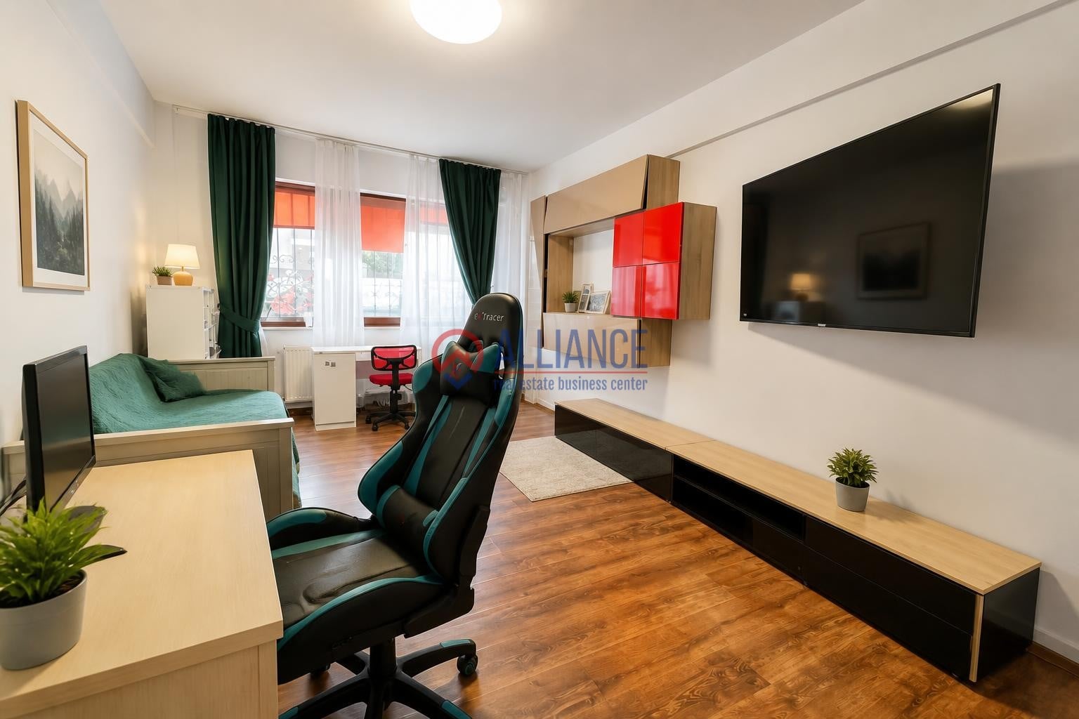 Palazu Mare – Apartamentul cu living de 23 mp | Bloc 2017 | Mobilat complet