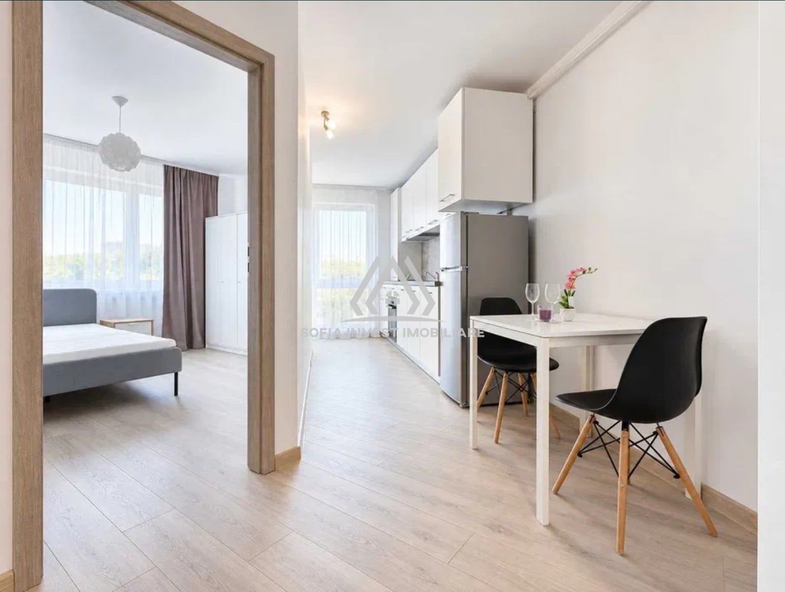 Apartament 2 dormitoare 1 garaj