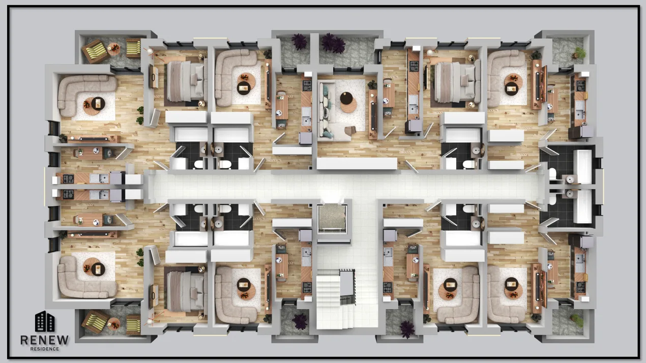 Garsoniera Militari Residence aprilie 2026 - foto 3