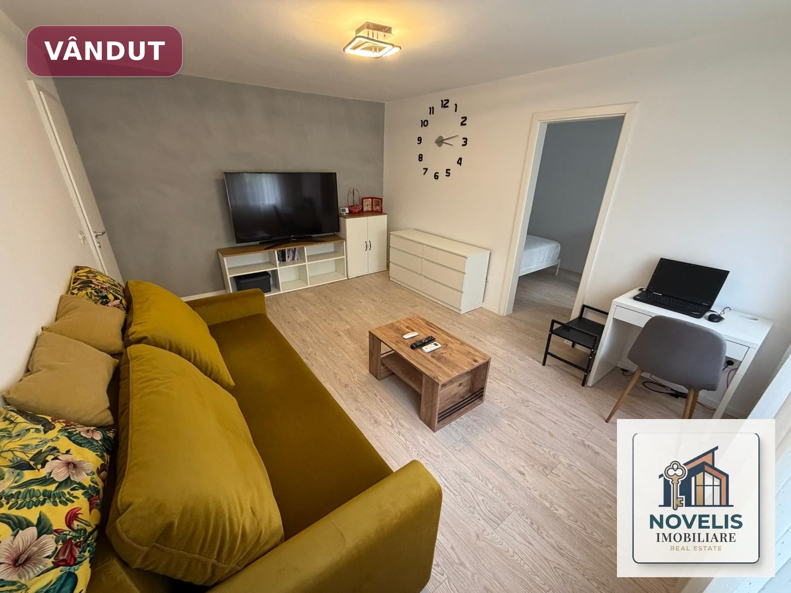 Apartament cu 2 camere, complet renovat, 40 mp, zona Circumvalațiunii 