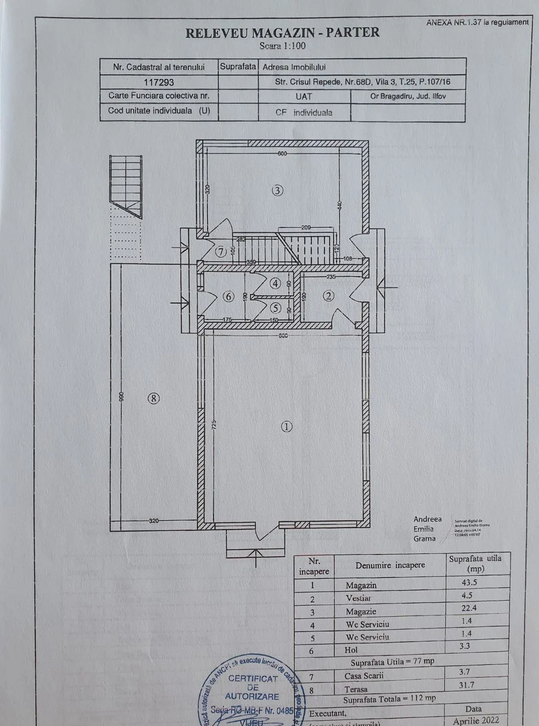 Casă 4 camere, Bragadiru, 160 mp utili, teren 561 mp, construită în 2021 - foto 22