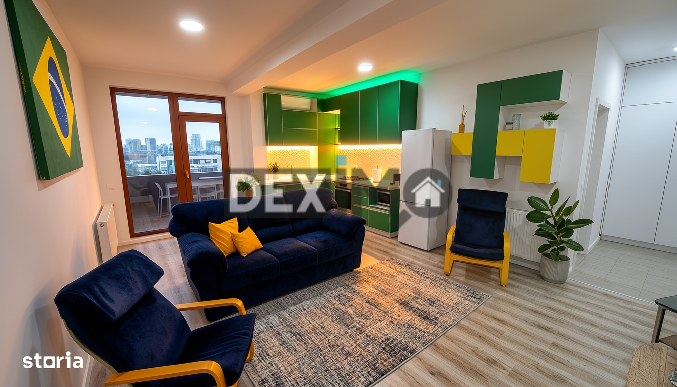 Apartament 2 camere, Tomis Nord, bloc nou, etaj 10, vedere panoramică