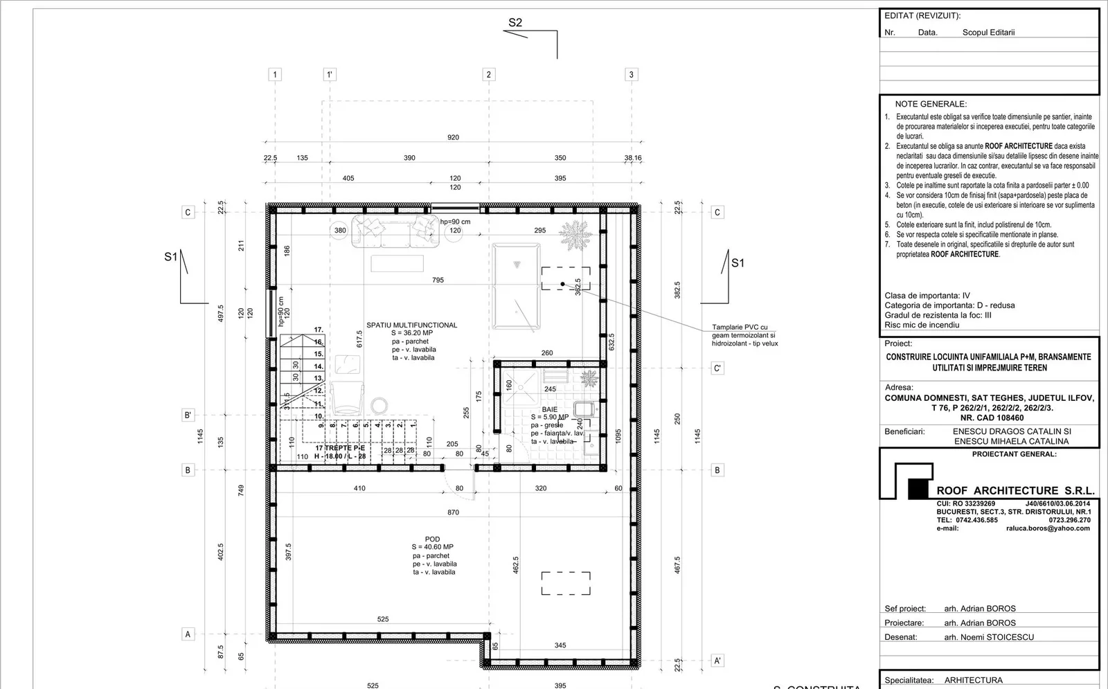 Vila Pe+M-5 camere-Vedere la Padurea Teghes-Domnesti - foto 20