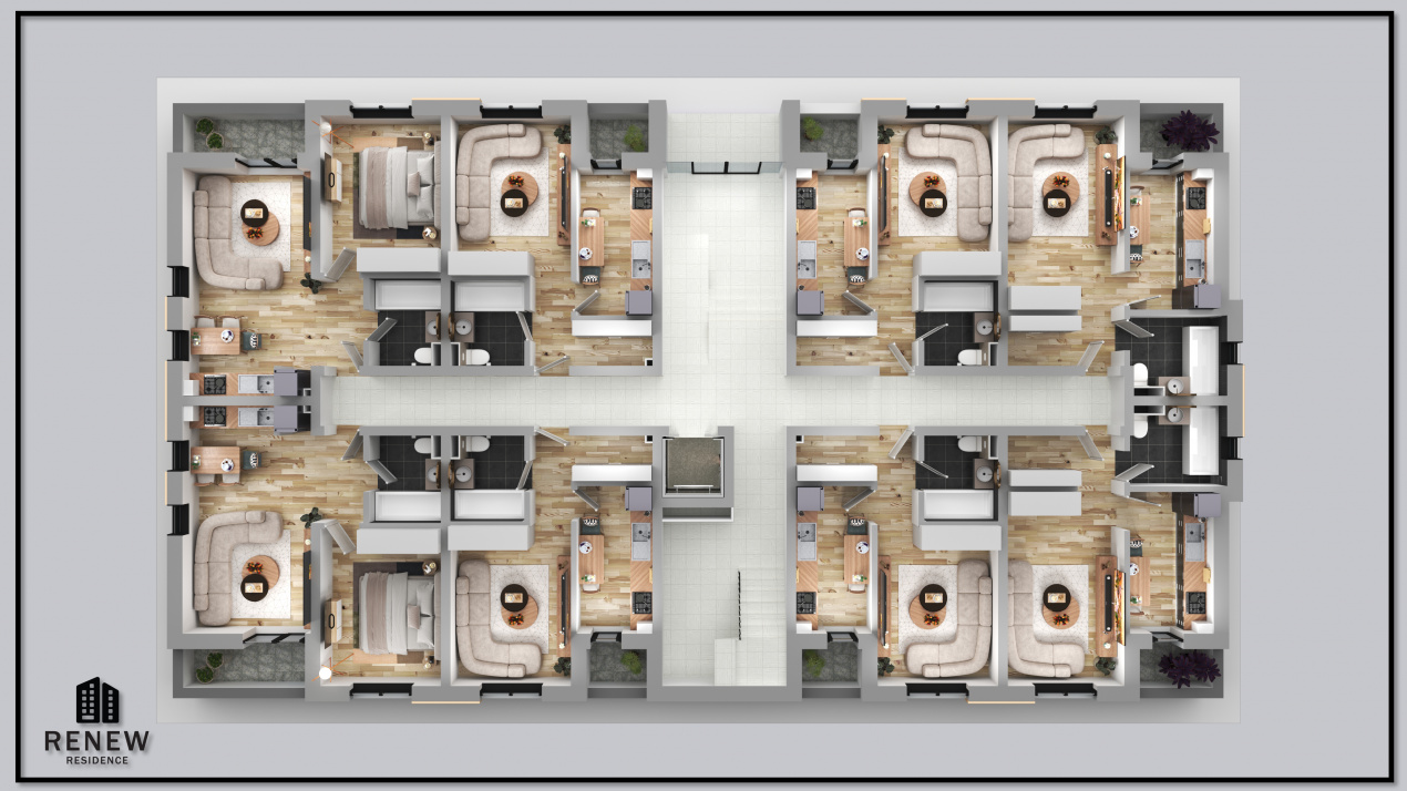 Garsoniera Militari Residence aprilie 2026 - foto 6