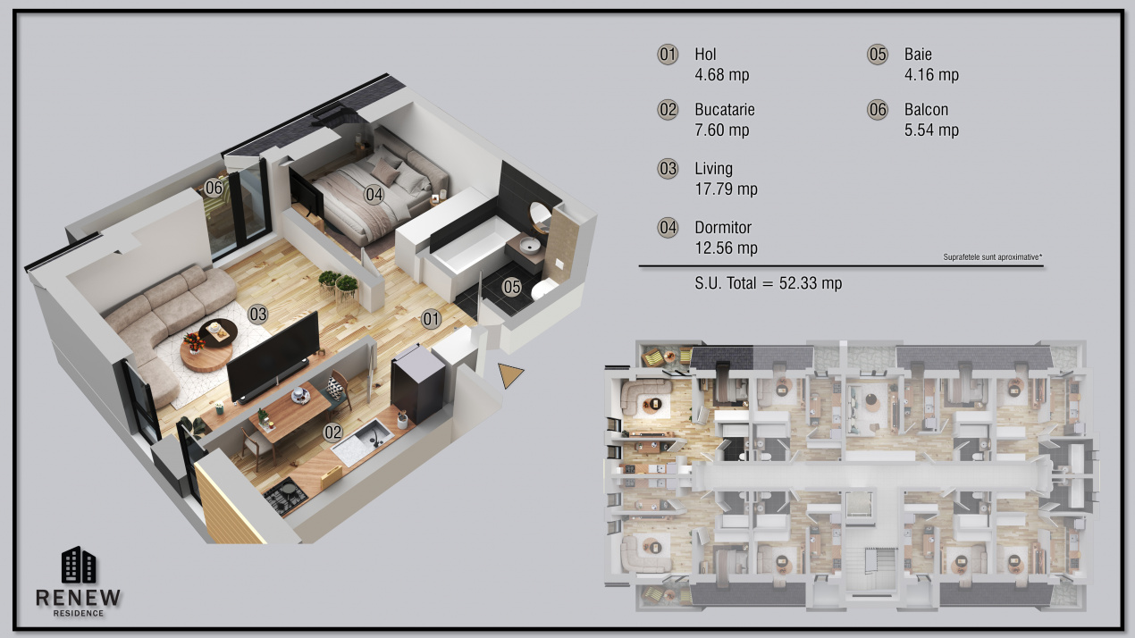 Ap. 2 cam. aprilie 2026 zona Militari Residence - foto 6