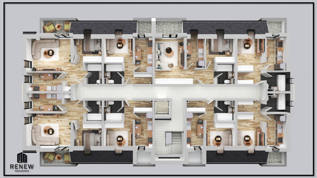 Ap. 2 cam. aprilie 2026 zona Militari Residence - foto 7